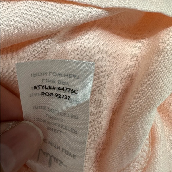 NWT Lulus go my heart true blush swiss dot off shoulder maxi dress size M - Picture 15 of 15